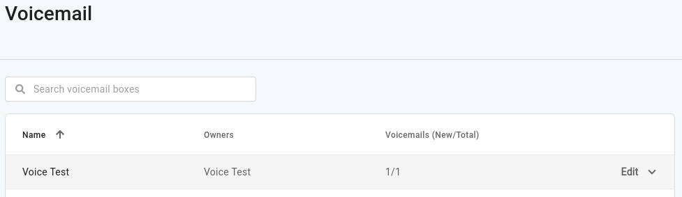 voicemail
